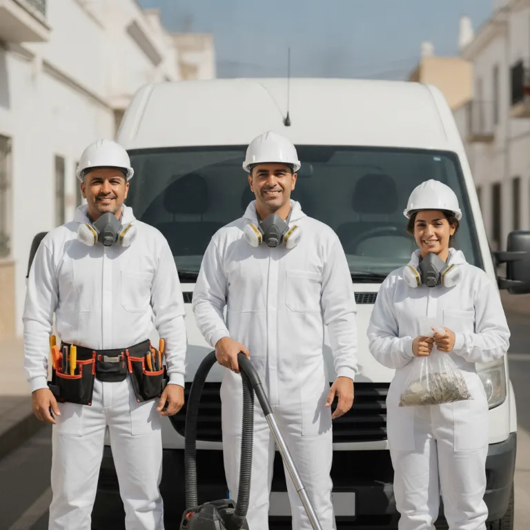 Desamiantado equipo en Las Palmas de Gran Canaria